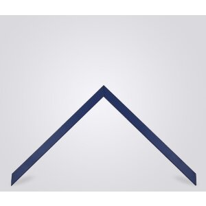 Drewniana ramka Walther Barcelona 25x30 cm niebieskie przezroczyste szkło