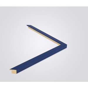 Drewniana ramka Walther Barcelona 27x48 cm niebieskie przezroczyste szkło