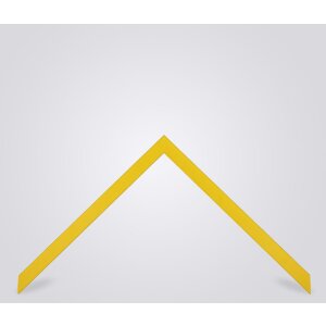 Drewniana ramka Walther Barcelona 25x35 cm żółte przezroczyste szkło