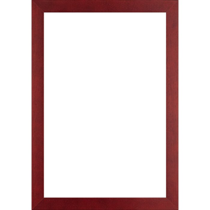 Drewniana rama Walther Madrid 62x93 cm czerwone wino przezroczyste szkło