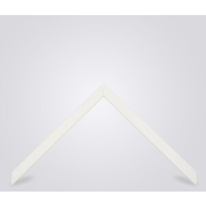 Drewniana ramka Walther Madrid 21x28 cm białe przezroczyste szkło