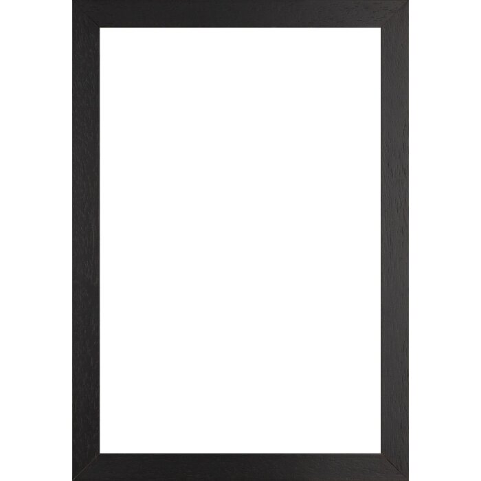 Drewniana rama Walther Madrid 25x70 cm ciemnoszara, przezroczyste szkło