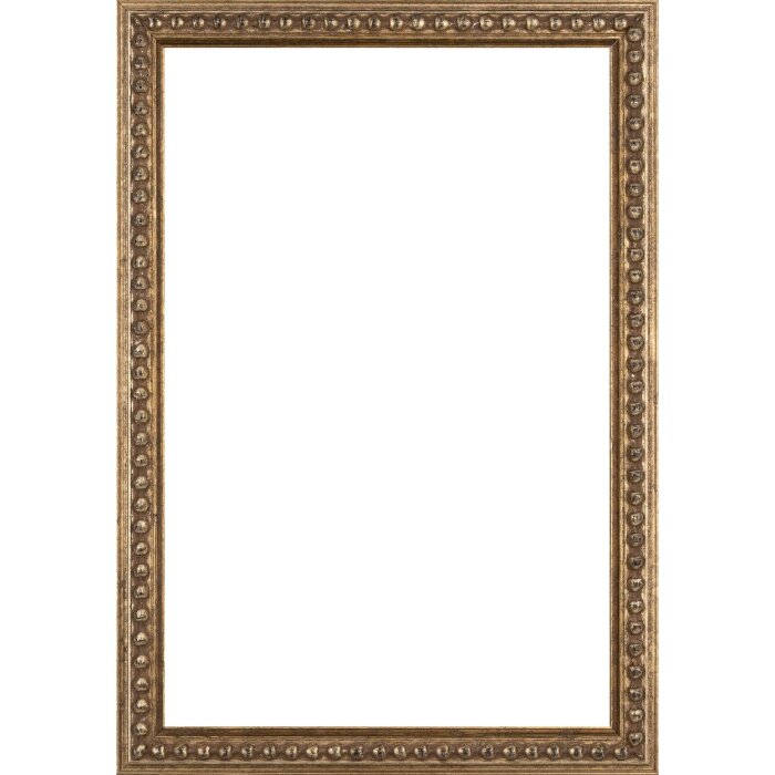 Walther Drewniana rama w stylu barokowym Elks srebrny 70x100 cm szkło przezroczyste