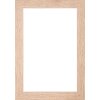 Drewniana rama Walther Cordoba Oak Structure Cream 25x70 cm przezroczyste szkło
