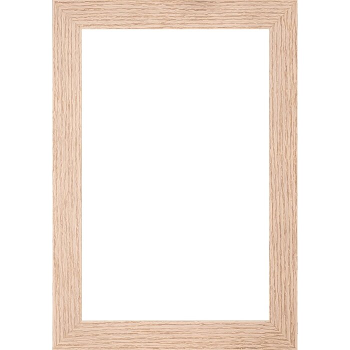 Drewniana ramka Walther Cordoba Oak Structure Cream 7x10 cm przezroczyste szkło