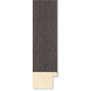 Rama drewniana Walther Cordoba Oak Structure Grey 25x50 cm szkło bezbarwne