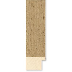 Walther Rama drewniana Cordoba Oak Struktura naturalna 60x90 cm Szkło bezbarwne