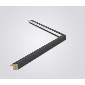 Walther Ramka drewniana Gijon antracyt 28x35 cm szkło przezroczyste