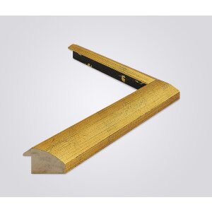 Walther Ramka drewniana Almeria złota 30x45 cm szkło przezroczyste