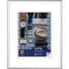 Ramka plastikowa Napoli 24x30 cm srebrna