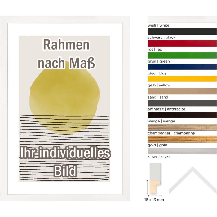 Rama drewniana Walther Valencia 7x10 cm do 70x100 cm