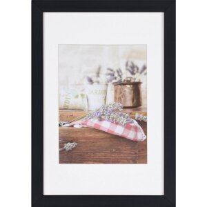 czarna rama drewniana Jardin 20x30 cm