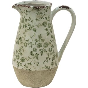 Clayre & Eef 6CE1453M Dzbanek dekoracyjny szary,...