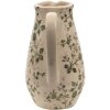 Clayre & Eef 6CE1456S Dzbanek dekoracyjny zielony, brązowy, beżowy 16x12x22 cm