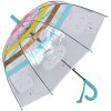 Clayre & Eef JZCUM0007BL Parasol dziecięcy niebieski Ø 50 cm