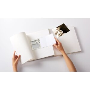 Walther Album ślubny Słodkie serce 28x30,5 cm 60 białych stron