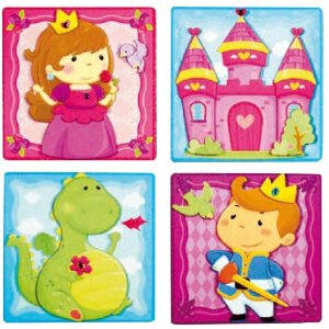 Naklejki ścienne dla dzieci KINGDOM SET of 4
