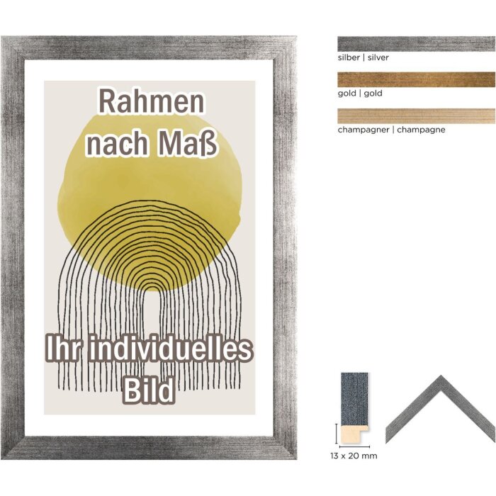 Rama drewniana Walther Oviedo Rozmiary specjalne do 70x100 cm