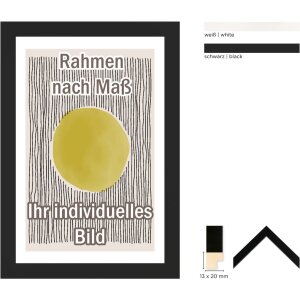 Walther Wooden Frame Tarassa 2 rodzaje szkła i rozmiary specjalne