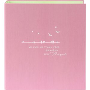 Goldbuch Teczka A4 cheeky & free old pink wings...