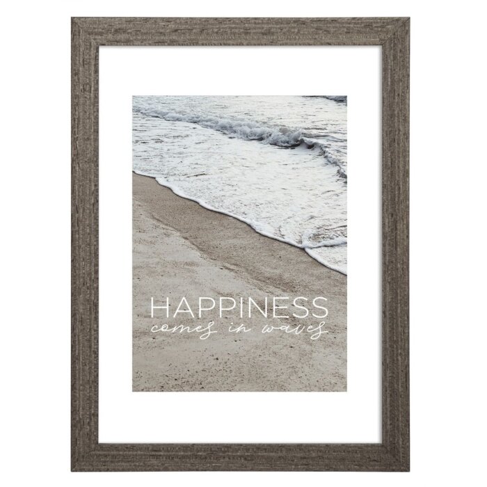 Drewniana ramka Hama MDF Waves 10x15 cm taupe