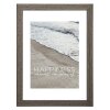 Drewniana ramka Hama MDF Waves 10x15 cm taupe