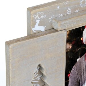 ZEP Christmas Picture Frame Tirolo A brown 10x15 cm (30x17 cm)