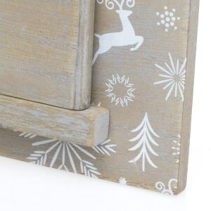 ZEP Christmas Picture Frame Tirolo A brown 10x15 cm (30x17 cm)
