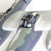 ZEP Znak metalowy PLANE 45x27x0,4 cm Dekoracja ścienna Samolot