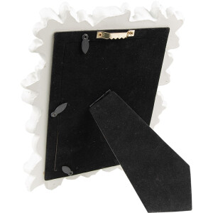 Clayre & Eef 2F0912 Ramka na zdjęcia 18x2x23 cm - 10x15 cm biała