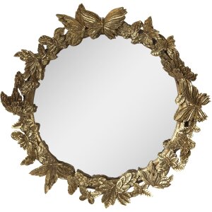 Clayre & Eef 62S269 Lustro Ø 34x5 cm w kolorze...