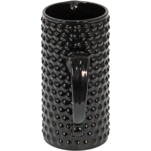 Dzbanek dekoracyjny Clayre & Eef 6CE1474 Dzbanek dekoracyjny 14x9x20 cm czarny