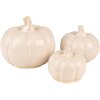 Clayre & Eef 6CE1500 Dekoracja Dynia Ø 7x6 cm Beżowy - Brązowy