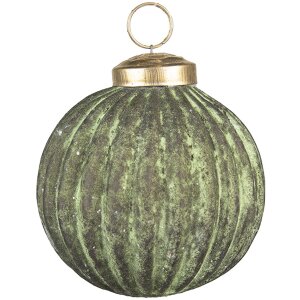 Clayre & Eef 6GL3793 Piłka świąteczna Ø 7x7 cm...