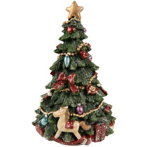 Clayre & Eef 6PR3766 Christmas Tree Music Box...