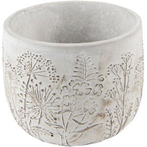 Clayre & Eef 6TE0403S Doniczka Ø 14x11 cm Grey...