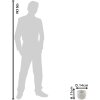Clayre & Eef 6TE0403S Doniczka Ø 14x11 cm Grey - Beige