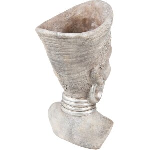 Clayre & Eef 6TE0417 Doniczka 16x15x29 cm Beżowa