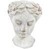 Clayre & Eef 6TE0419 Doniczka 11x11x17 cm Grey - Beige