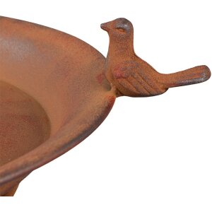 Clayre & Eef 6Y4835 Karmnik dla ptaków 48x42x71 cm Brązowy Karmnik dla ptaków