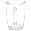 Clayre & Eef LBSGL0010 Szklanka do herbaty 11x8x11 cm - 300 ml Czarna