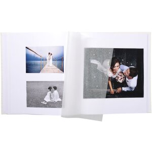Exacompta Photo Album Kingsbridge ivory 29x32 cm 60 białych stron