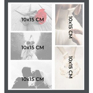 Exacompta Photo Album Kingsbridge ivory 29x32 cm 60 białych stron