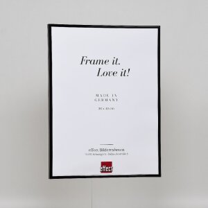 Efektowa plastikowa rama Art black 50x65 cm przezroczyste szkło