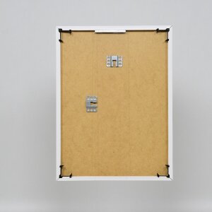 Efektowa plastikowa rama Art white 50x65 cm przezroczyste szkło