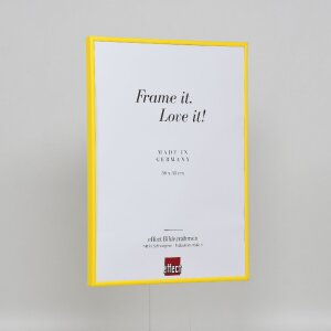 Efektowa plastikowa rama Art yellow 50x65 cm przezroczyste szkło