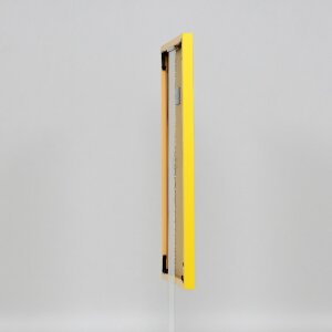 Efektowa plastikowa rama Art yellow 50x65 cm przezroczyste szkło