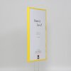 Efektowa plastikowa rama Art yellow 50x65 cm przezroczyste szkło