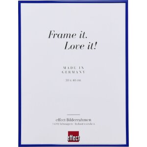 Efektowa plastikowa rama Art blue 50x65 cm przezroczyste...