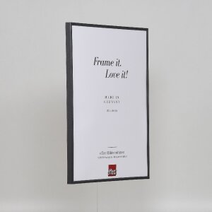 Efektowa plastikowa rama Art antracyt 50x75 cm przezroczyste szkło